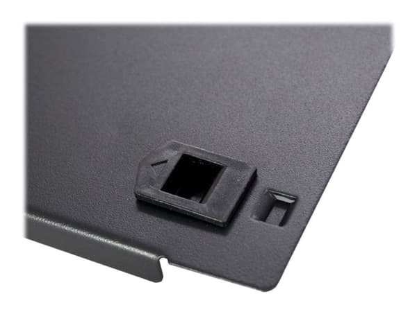 Inter-Tech - Blindplate - svart, RAL 9005 - 4U - 19"