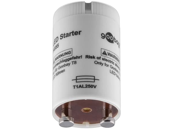 LED starter, grey - for LED T8 tubes