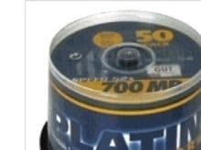 Platinum CD-R 80 700 MB 50 stk spindel