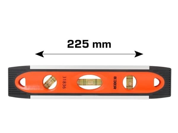 BOXER vattenpass, 225 mm