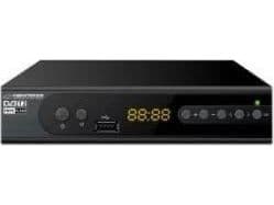 Esperanza EV106P Digital DVB-T2 H.265/HEVC-tuner, sort