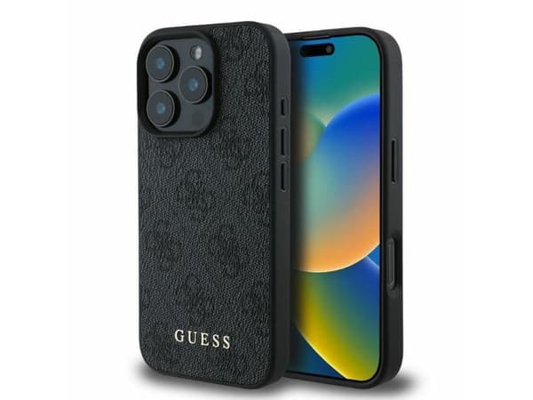 Guess 4G Classic Apple iPhone 16 Pro - kotelo puhelimen musta
