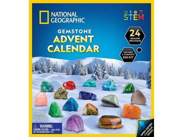 National Geographic Gemstones adventkalender 2026