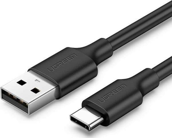 USB-kaapeli Ugreen USB-A - USB-C 3 m musta (54452)