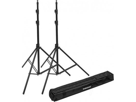Elinchrom stativ 2 x stativ + stativfot (E30162)