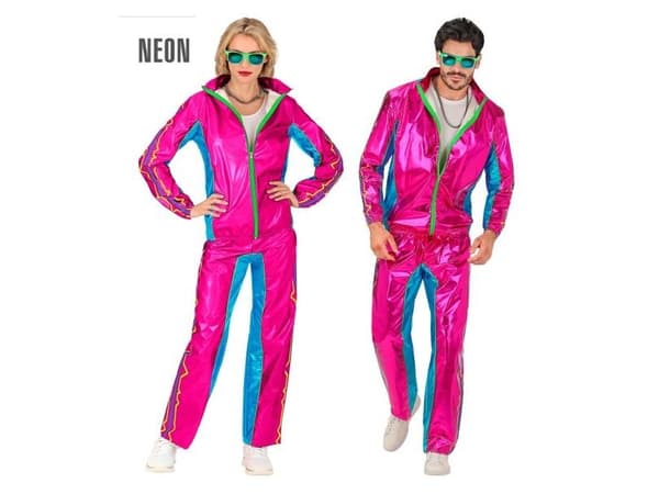 Rosa metallic joggedress