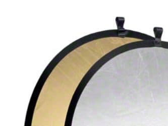 Walimex Foldable Reflector - Hopfällbar reflektor - silver/guld - Ø107 cm