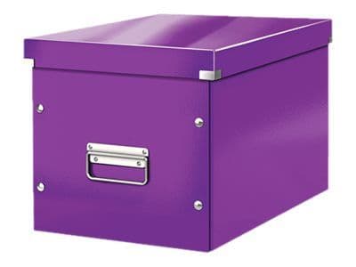 Leitz Click & Store Cube Large - Lagerboks - purpur