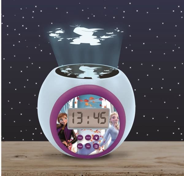 Frozen Projector Alarm Clock with Timer