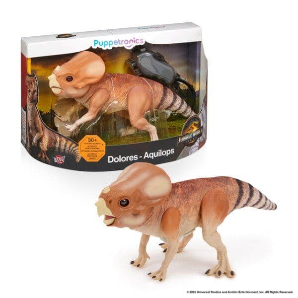 Jurassic World Delores Luksus Puppetronic