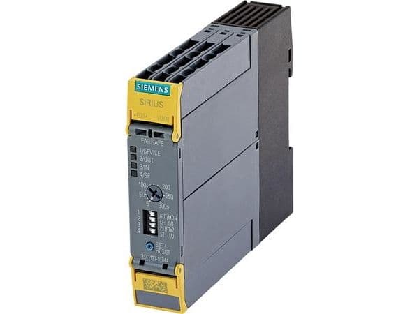 Säkerhetsrelä 3SK1 3NO 1NC 24VDC push