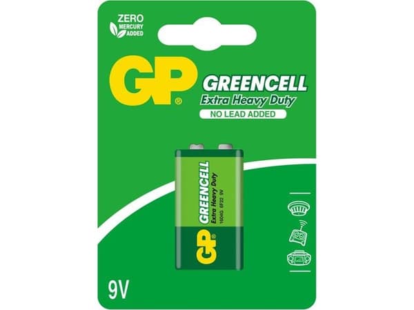 GP Batteri 9V Block 1 szt.