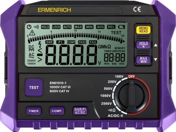 Ermenrich Ping ET50 Insulation Tester