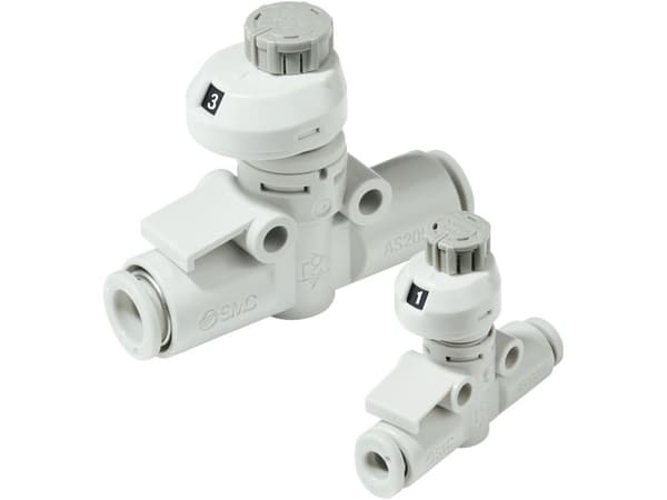 SMC PNEUMATIC FLOW VALVE Tyyppi: AS1002FS-06