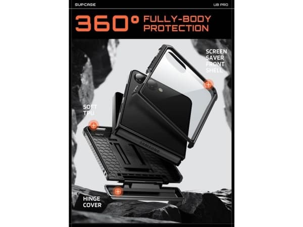 Supcase Unicorn Beetle Pro Case for Samsung Galaxy Z Flip 8 - Black