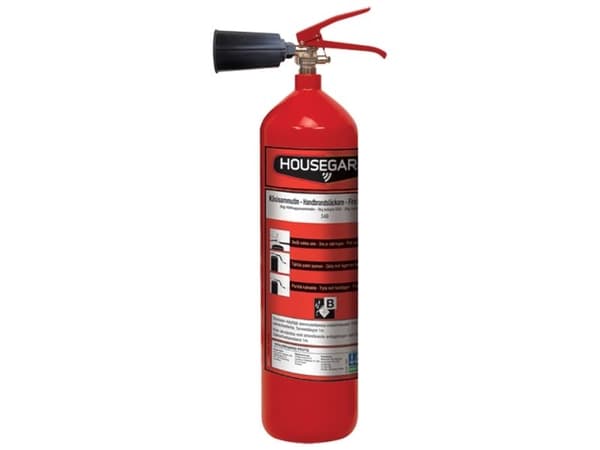 Housegard ildslukker CO2 2kg 34B - 1880035