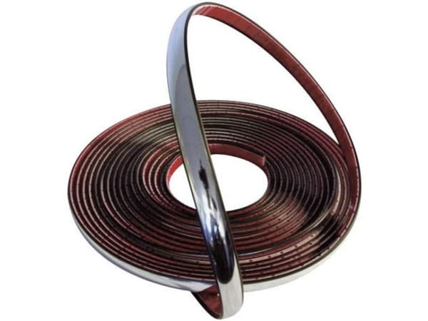 Prydlists krom - 6 mm/8 meter