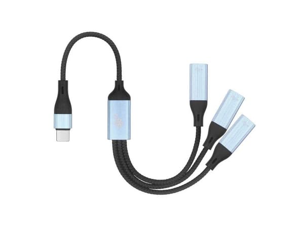 USB C-splitterkabel - 3x USB C