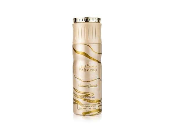 Paris Corner Taskeen Caramel Cascade 200ml Deodorant Spray