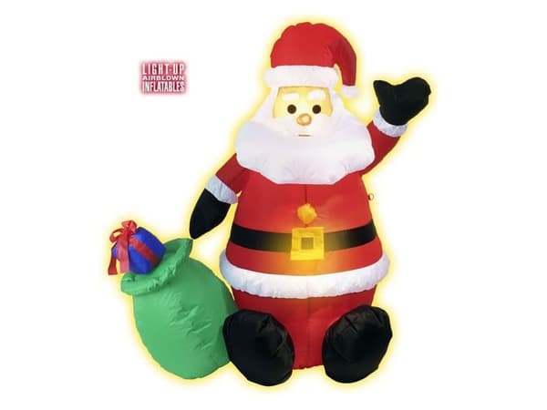 Jultomte uppblåsbar 122 cm