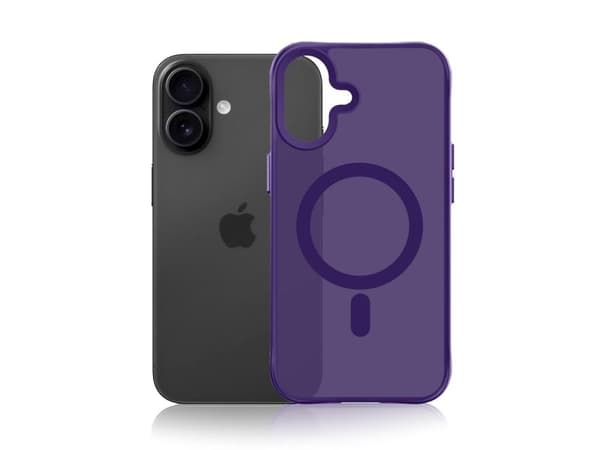 3mk Smoke MagCase för iPhone 17 - lila-translucent