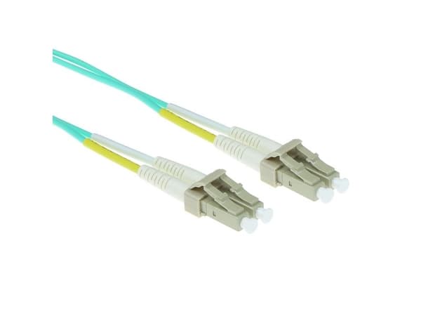 35 m LSZH multimode OM3 fiber patchkabel duplex med LC-kontakter