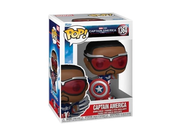 FUNKO POP! vinylfigur av Marvel - Captain America, 9 cm