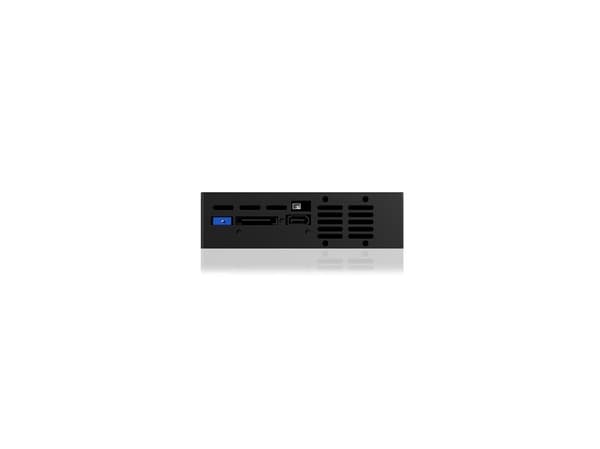 Kantolaite IcyBox IB-129SSK-B 4 kiintolevyruuvilla musta