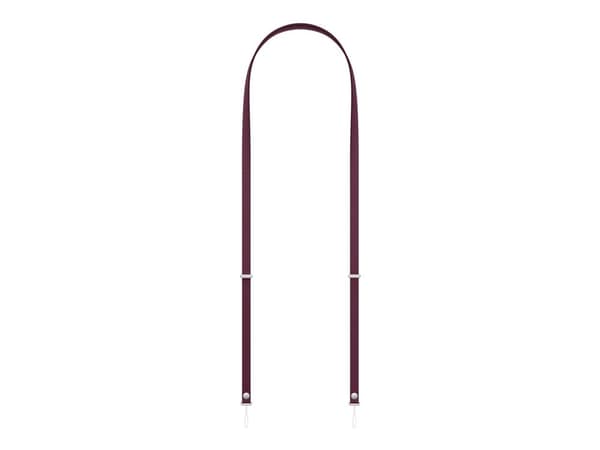Apple - Skulderstropp for mobiltelefon - burgunder