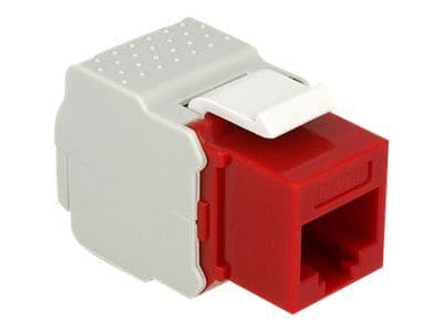 DeLOCK 86344, Punainen, RJ-45, LSA