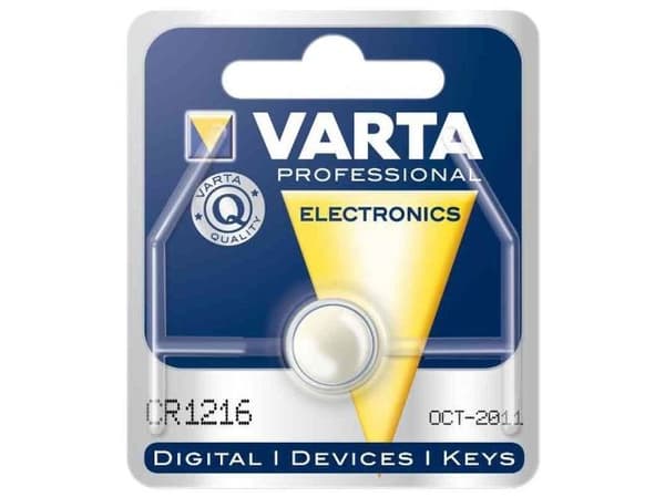 Varta Electronics - Batteri CR1220 - Li - 35 mAh