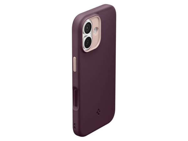 Spigen Nano Pop Mag MagSafe-etuiet til iPhone 17 - bordeaux
