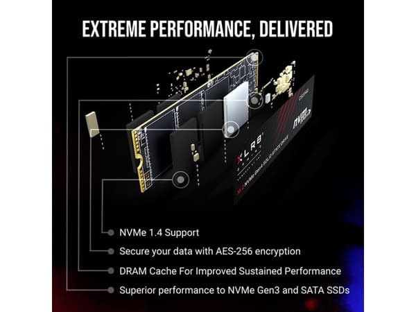 PNY - SSD - 8 TB - intern - M.2 2280