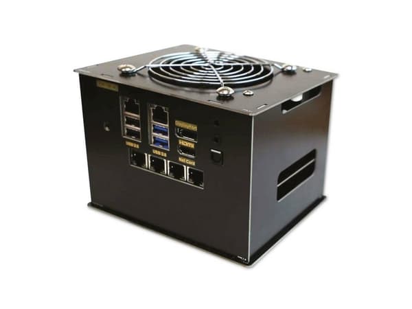 ODROID H4-CASE 3 SBC-kabinett Sortera
