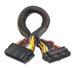 Akasa PSU extension cable, 0,3 m