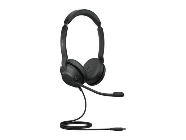 Jabra Evolve2 30 UC - Hodesett - on-ear - kablet - USB-C - Optimert for UC