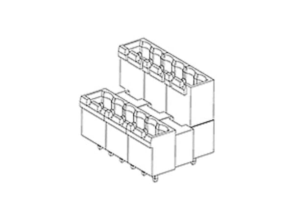 Molex-pinniluettelo (standardi) 395383012 1 kpl