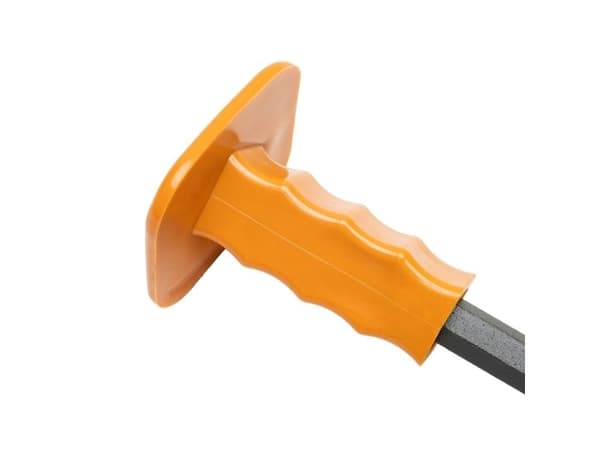 CONCRETE CHISEL WITH PROTECTIVE RUBBER O