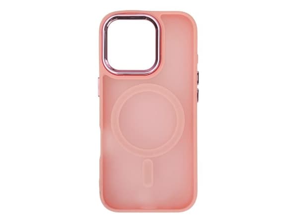 Magnetic Collection MagSafe iPhone 16 Pro Max-deksel - rosa