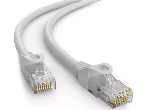 C-Tech C-TECH katkaisinjohto Cat6e, UTP, harmaa, 25m
