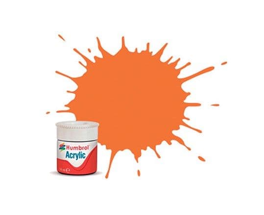 Acrylic maling orange 14ml - Klar replacement