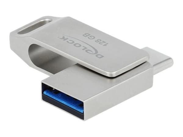 Delock - USB-flashstasjon - 128 GB - USB 3.2 Gen 1 / USB-C