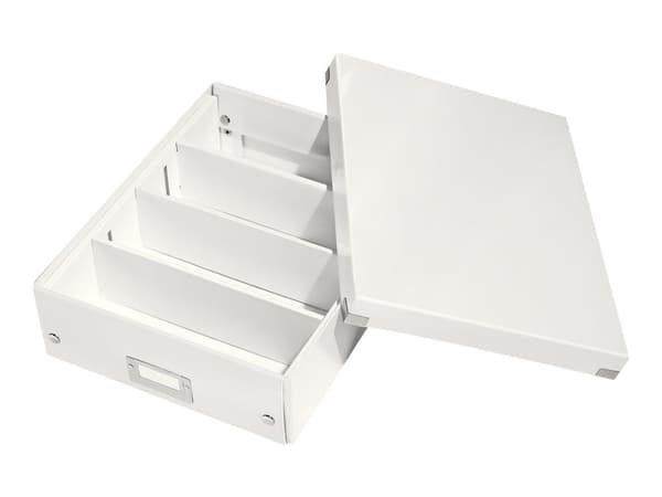 Leitz Click & Store WOW Medium - Lagerboks - hvit