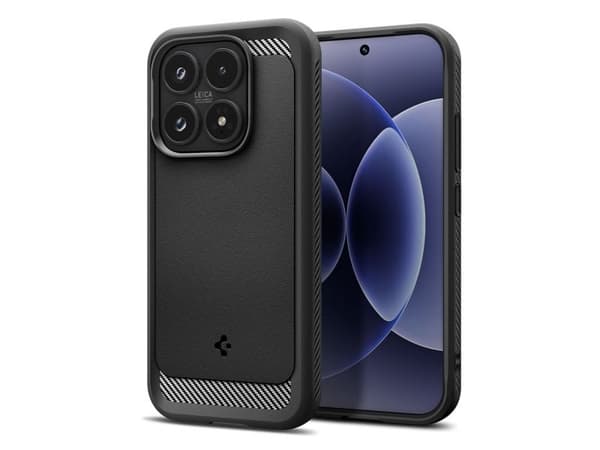 Spigen Rugged Armor, deksel, Xiaomi, Xiaomi 17, 16 cm (6,3"), Sort
