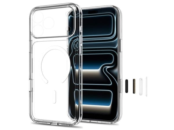 Tech-Protect Flexair Hybrid CC MagSafe Case for iPhone 17 Pro Max / 18 Pro Max - Clear