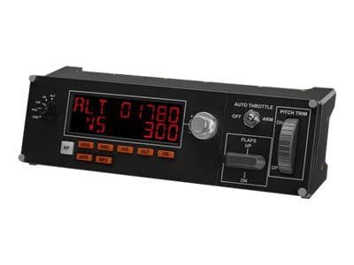 Logitech Multi Panel - Instrumentpanel for flyvningssimulator - kablet - for PC
