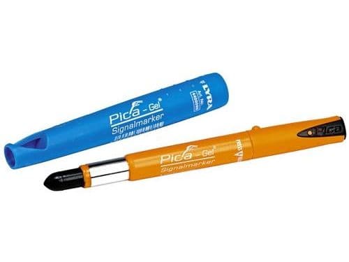 Dybhulspen Pica Gel sort permanent