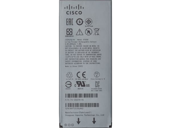 Cisco CP-BATT-8821=, Akku, Cisco 8821