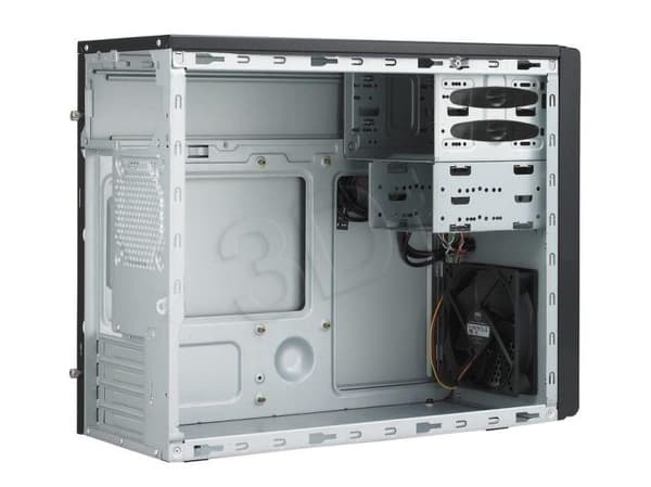 Cooler Master Elite 343 - Minitower - micro-ATX - ingen strømforsyning (ATX / PS/2) - sort - USB/Lyd
