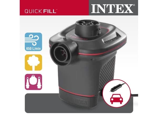 Intex 12V Quickfill DC Elektrisk Pumpe